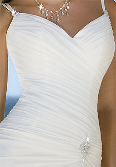 Orifashion HandmadeGraceful Beach Bridal Gown / Wedding Dress BE